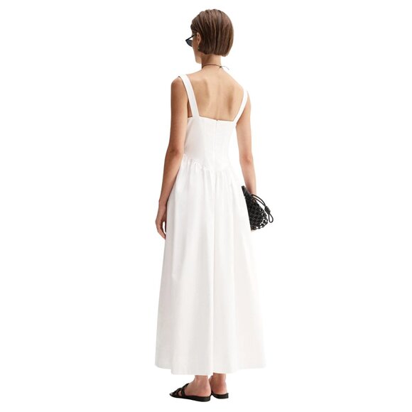 501. ELKA COLLECTIVE Sonia White Maxi Dress $329 NWT Sz US 2 AU 6 - Picture 4 of 4